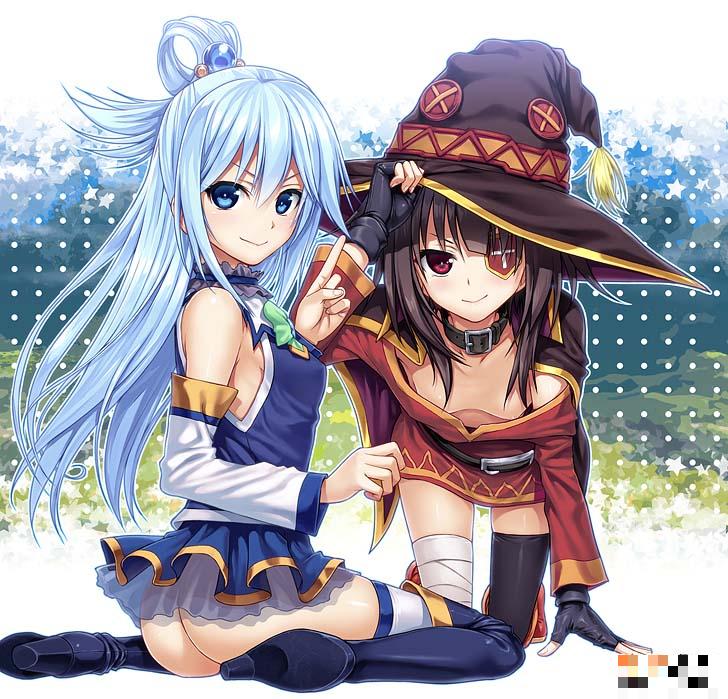 美好世界阿克娅与惠惠本子（1）